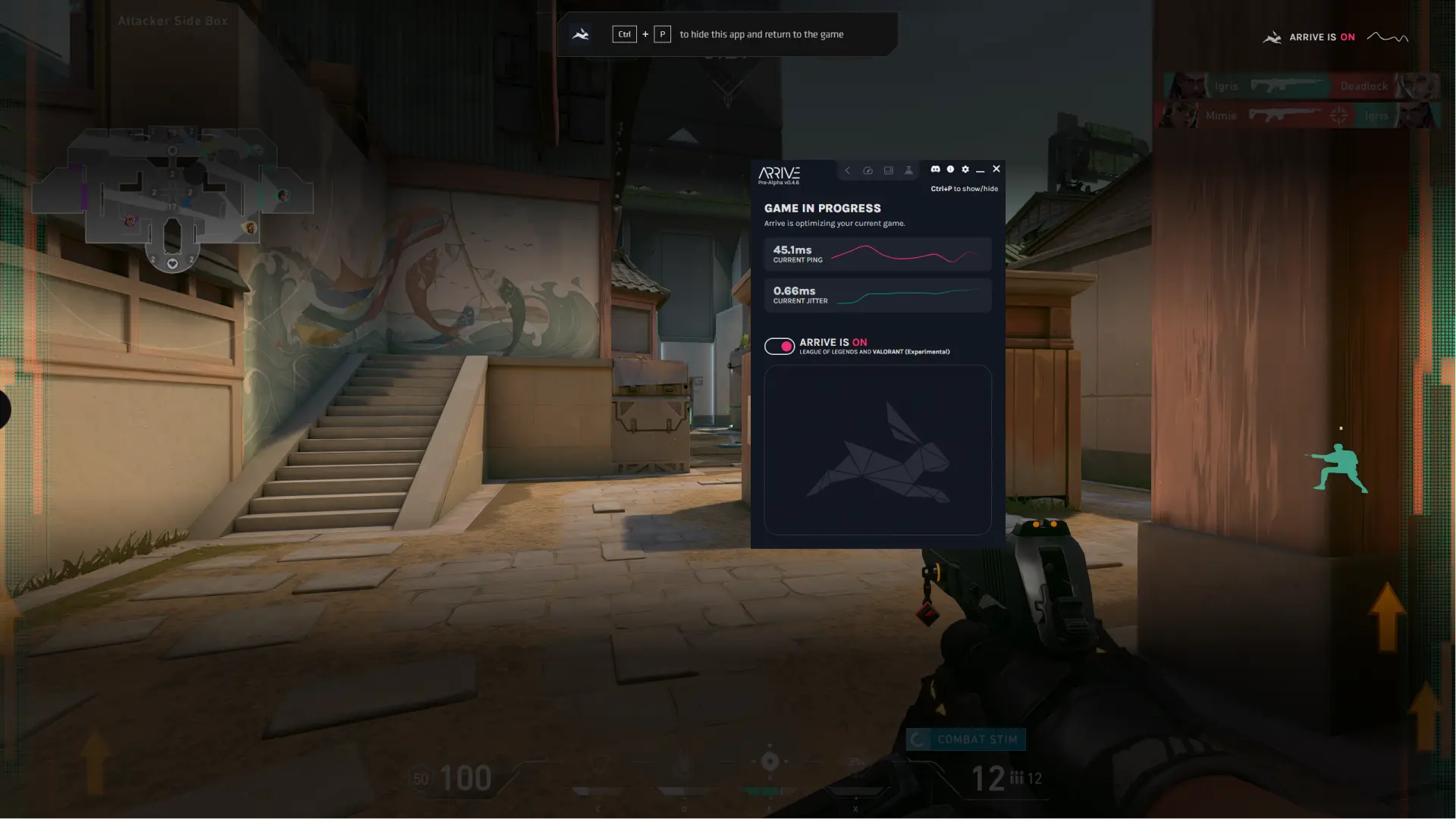 Valorant Support Alpha Arrive